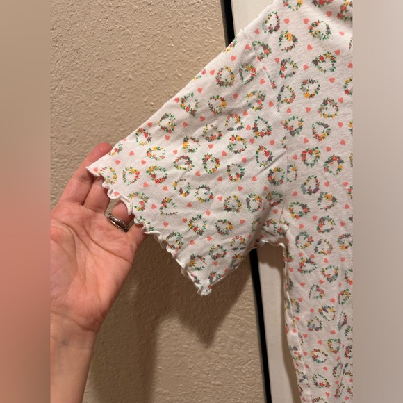 Vintage Y2K Victoria’s Secret Gold Label Pajama Set Floral Cottagecore Prairie,S - Picture 5 of 11